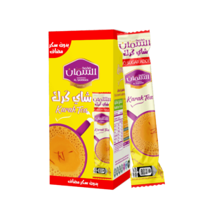 Al Samman Karak Tea with Cardamom & Saffron Sugar-Free 10 Packs x 13 grams